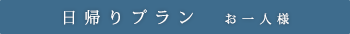 日帰りプラン